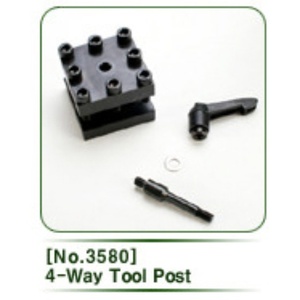 [MANIX] 공구대 4-Way Tool Post(No.3580)/선반용품부속/마닉스/ML-360